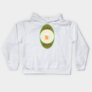 Cold Beer Kids Hoodie